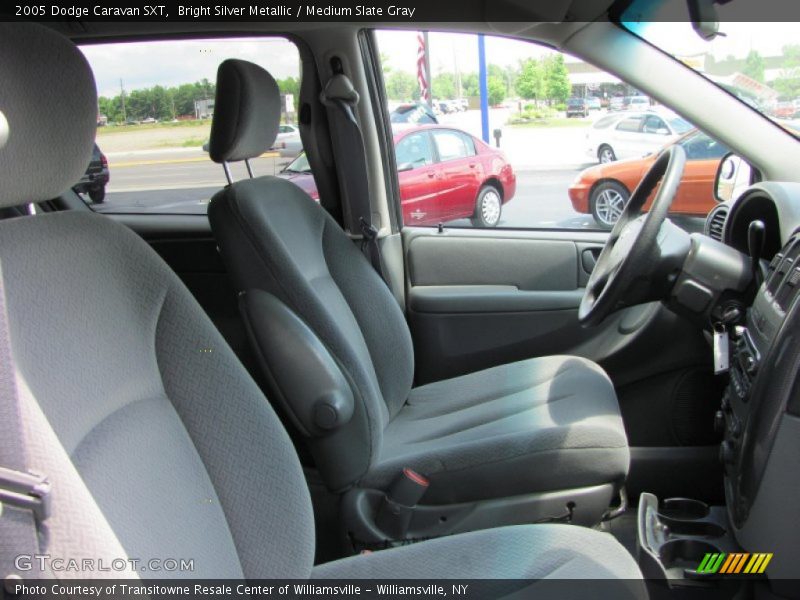 Bright Silver Metallic / Medium Slate Gray 2005 Dodge Caravan SXT