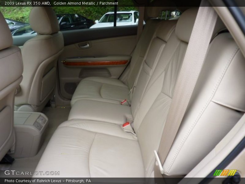 Golden Almond Metallic / Parchment 2009 Lexus RX 350 AWD