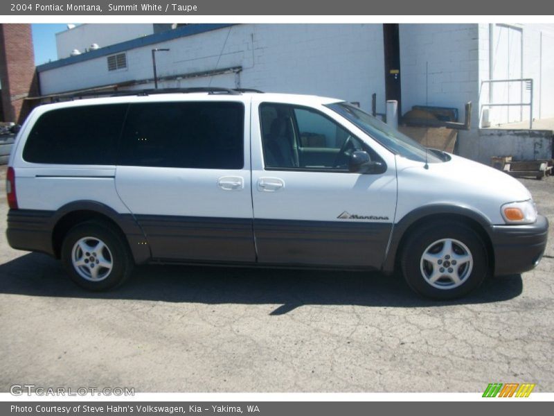 Summit White / Taupe 2004 Pontiac Montana