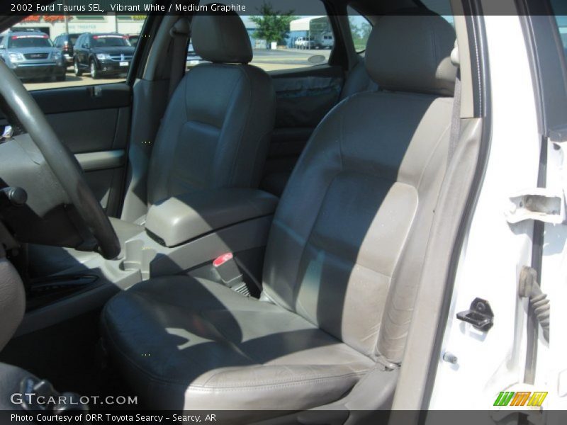 Vibrant White / Medium Graphite 2002 Ford Taurus SEL