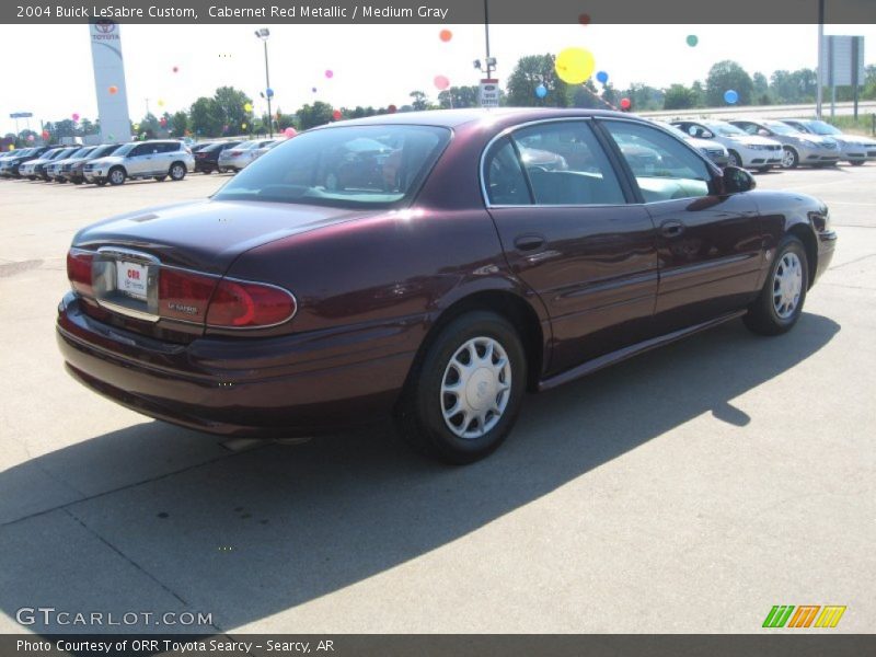 Cabernet Red Metallic / Medium Gray 2004 Buick LeSabre Custom