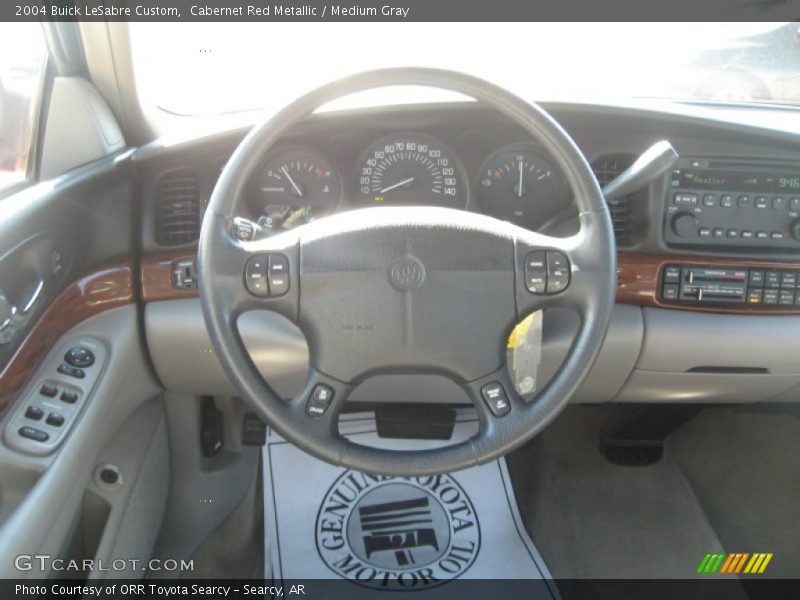 Cabernet Red Metallic / Medium Gray 2004 Buick LeSabre Custom