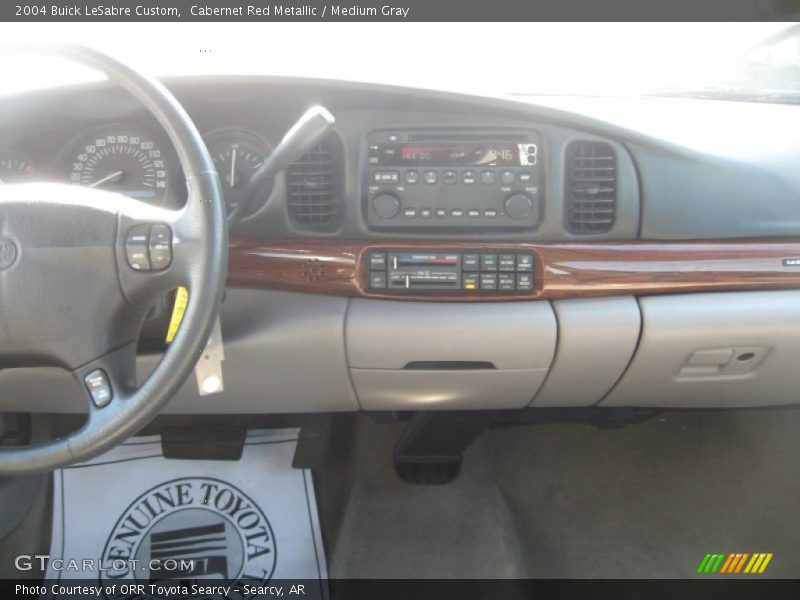 Cabernet Red Metallic / Medium Gray 2004 Buick LeSabre Custom