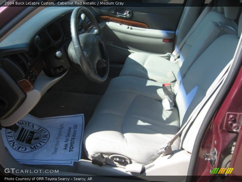 Cabernet Red Metallic / Medium Gray 2004 Buick LeSabre Custom