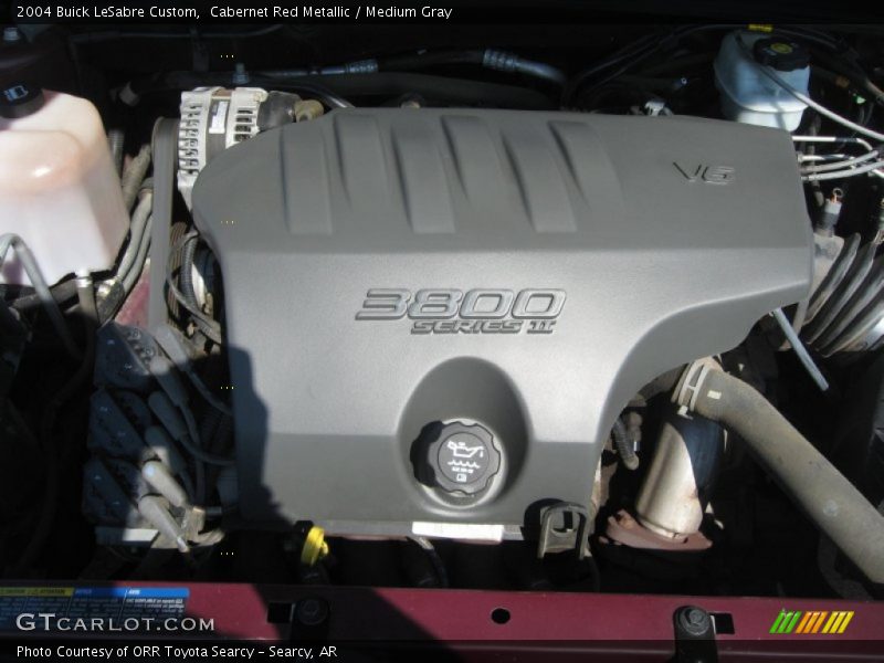Cabernet Red Metallic / Medium Gray 2004 Buick LeSabre Custom