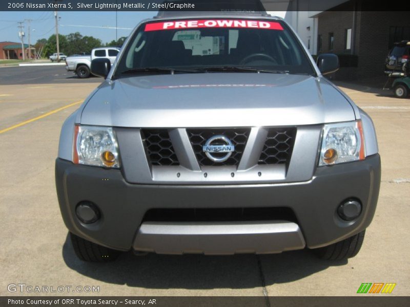 Silver Lightning Metallic / Steel/Graphite 2006 Nissan Xterra S