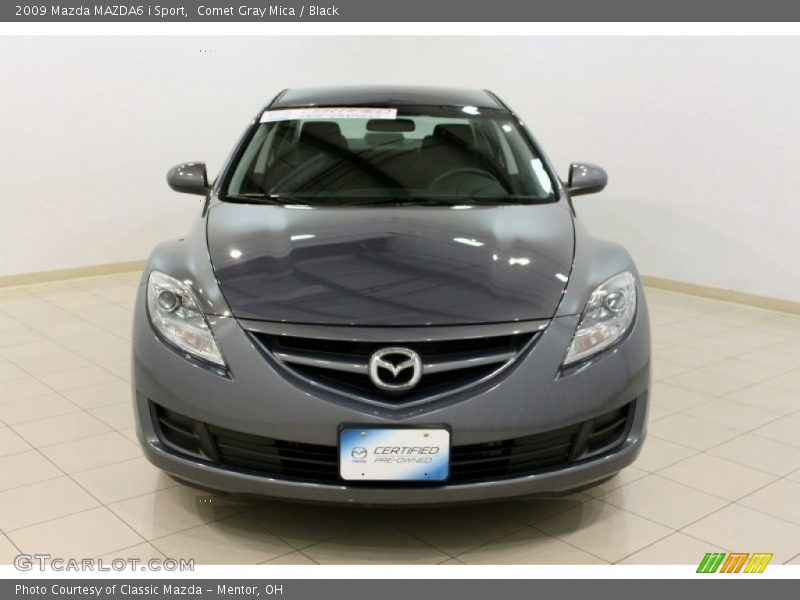 Comet Gray Mica / Black 2009 Mazda MAZDA6 i Sport