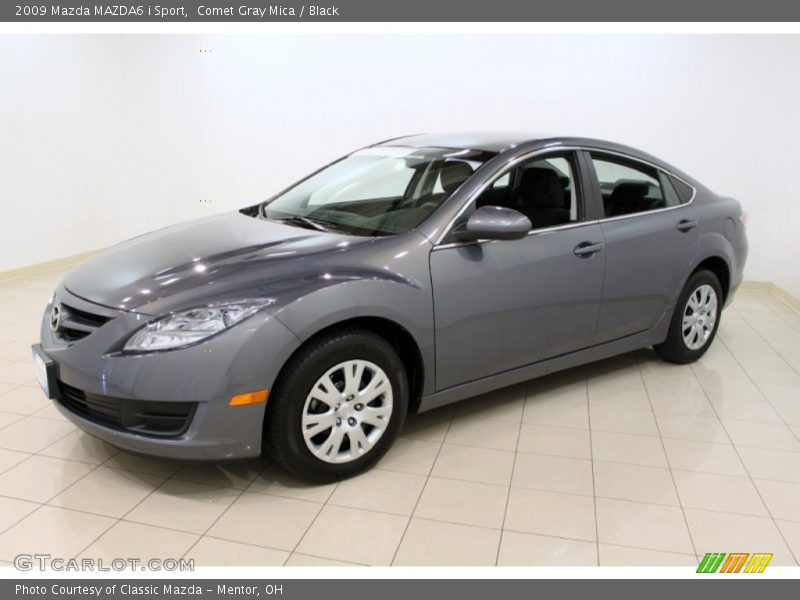 Comet Gray Mica / Black 2009 Mazda MAZDA6 i Sport