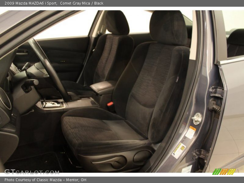 Comet Gray Mica / Black 2009 Mazda MAZDA6 i Sport