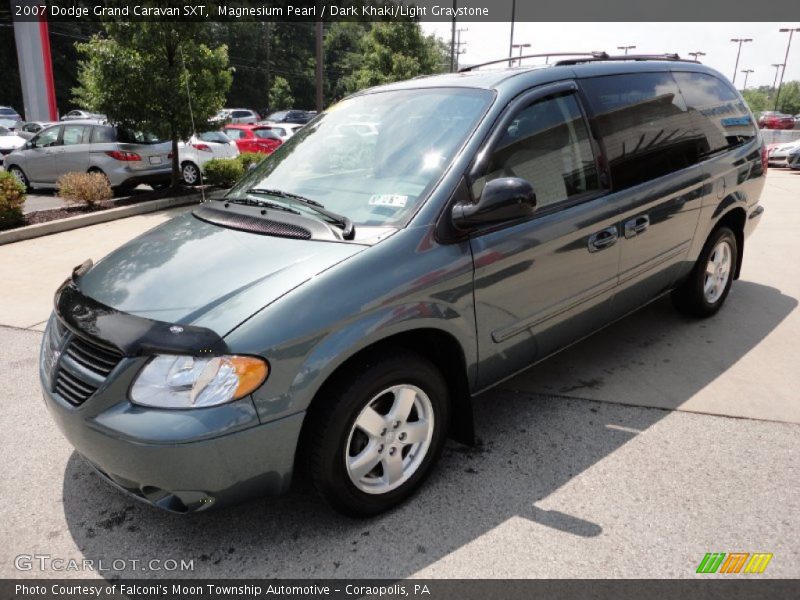 Magnesium Pearl / Dark Khaki/Light Graystone 2007 Dodge Grand Caravan SXT