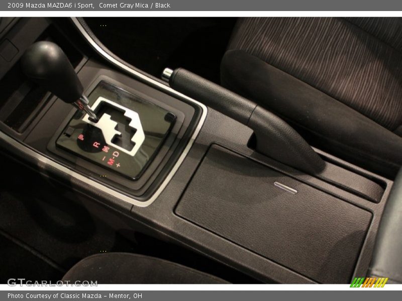 Comet Gray Mica / Black 2009 Mazda MAZDA6 i Sport