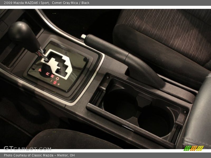 Comet Gray Mica / Black 2009 Mazda MAZDA6 i Sport