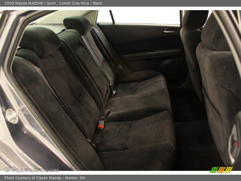 Comet Gray Mica / Black 2009 Mazda MAZDA6 i Sport