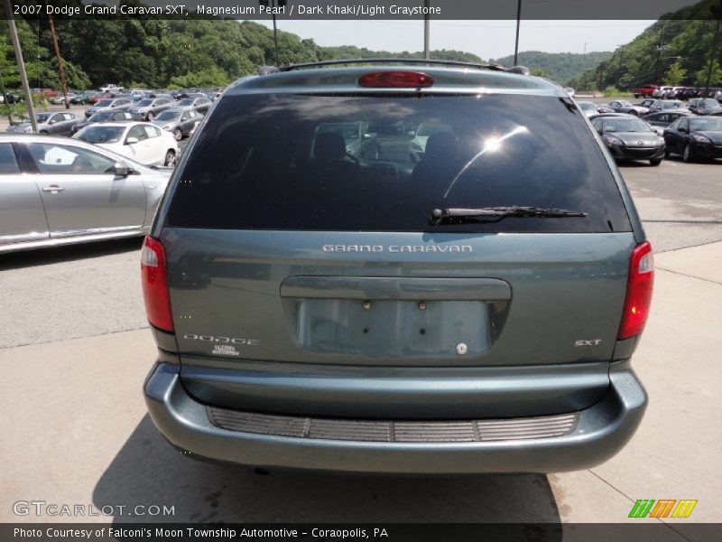 Magnesium Pearl / Dark Khaki/Light Graystone 2007 Dodge Grand Caravan SXT