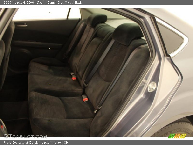 Comet Gray Mica / Black 2009 Mazda MAZDA6 i Sport