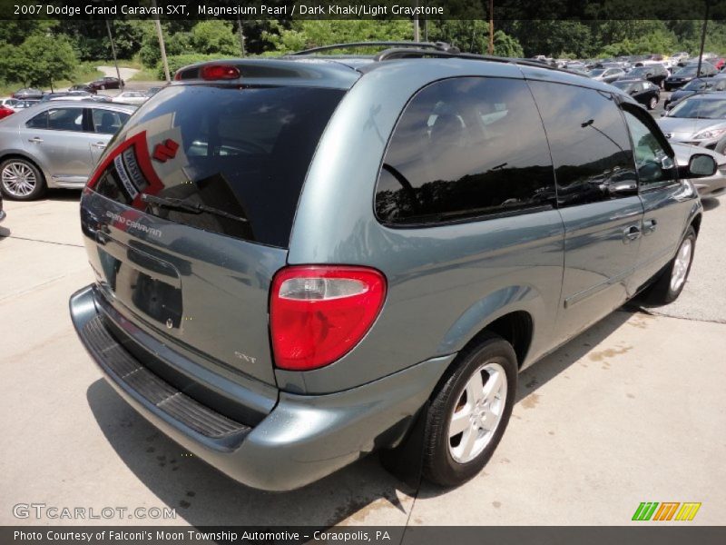 Magnesium Pearl / Dark Khaki/Light Graystone 2007 Dodge Grand Caravan SXT