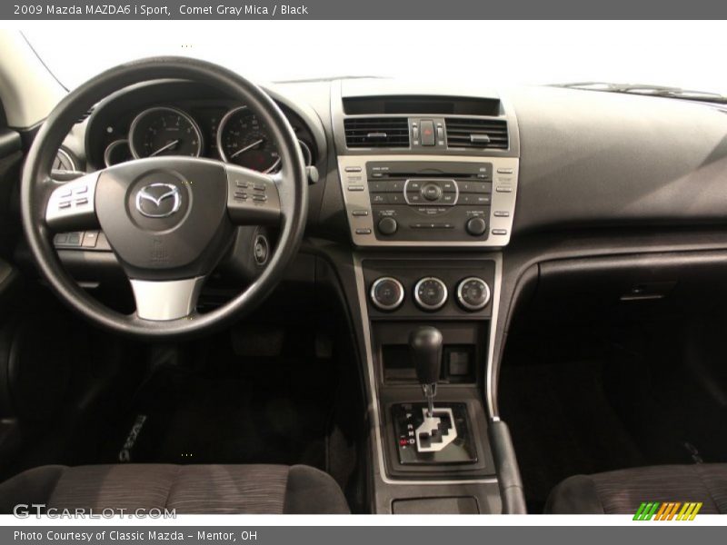 Comet Gray Mica / Black 2009 Mazda MAZDA6 i Sport