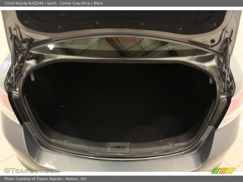 Comet Gray Mica / Black 2009 Mazda MAZDA6 i Sport