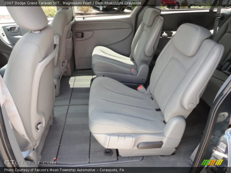 Magnesium Pearl / Dark Khaki/Light Graystone 2007 Dodge Grand Caravan SXT