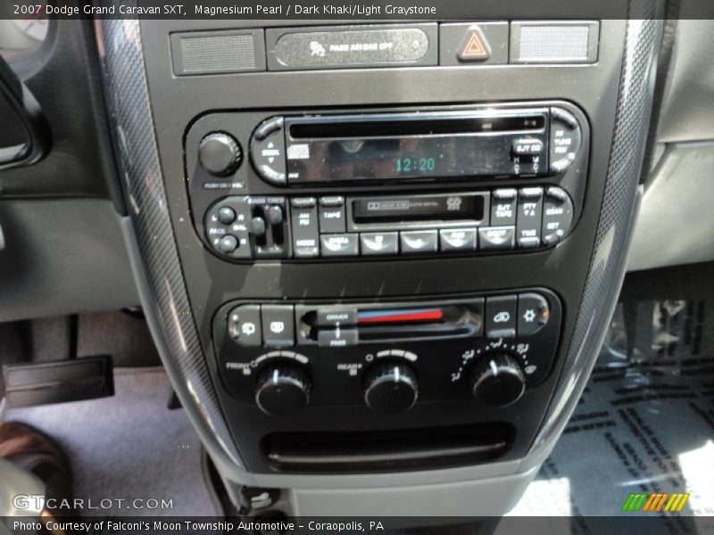 Magnesium Pearl / Dark Khaki/Light Graystone 2007 Dodge Grand Caravan SXT