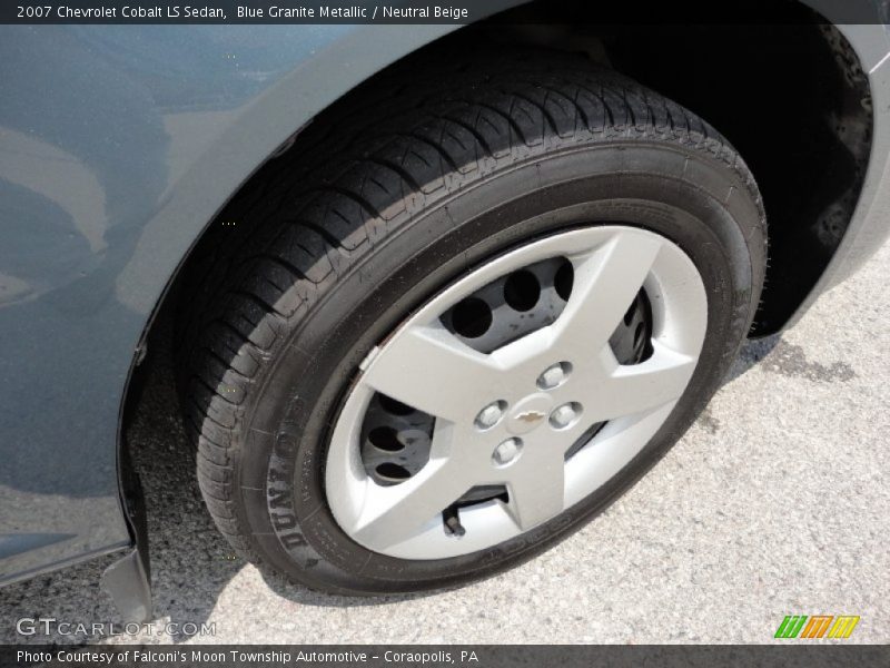 Blue Granite Metallic / Neutral Beige 2007 Chevrolet Cobalt LS Sedan