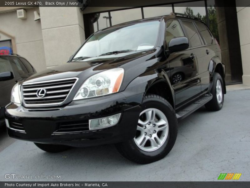 Black Onyx / Ivory 2005 Lexus GX 470