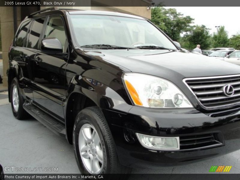 Black Onyx / Ivory 2005 Lexus GX 470