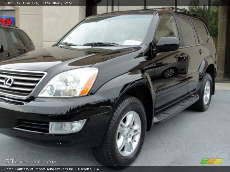Black Onyx / Ivory 2005 Lexus GX 470