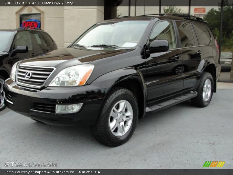 Black Onyx / Ivory 2005 Lexus GX 470
