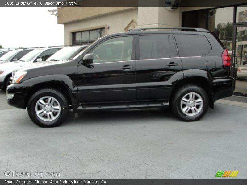 Black Onyx / Ivory 2005 Lexus GX 470