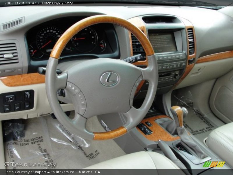 Black Onyx / Ivory 2005 Lexus GX 470
