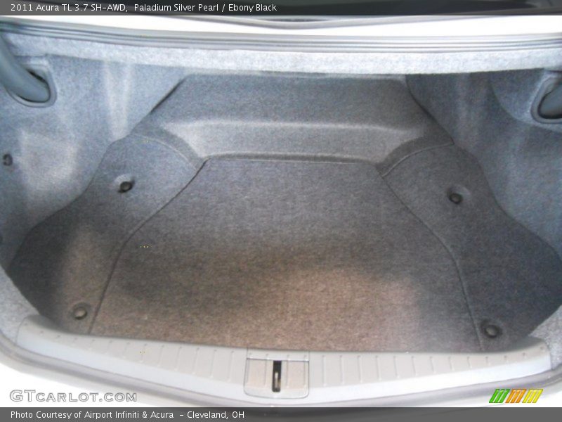 Paladium Silver Pearl / Ebony Black 2011 Acura TL 3.7 SH-AWD