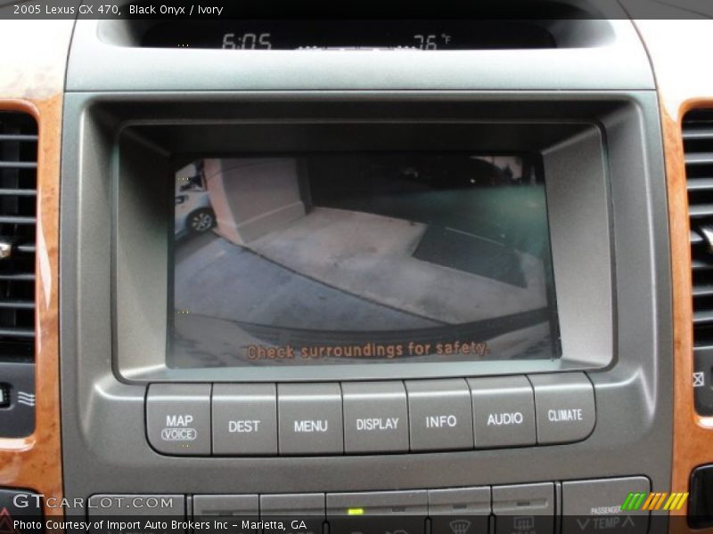 Black Onyx / Ivory 2005 Lexus GX 470