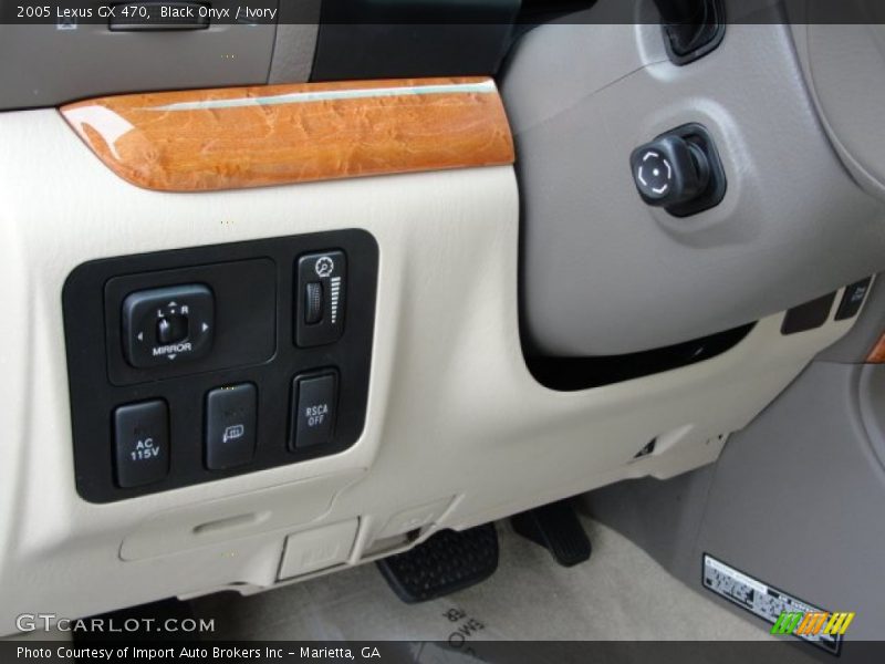 Black Onyx / Ivory 2005 Lexus GX 470