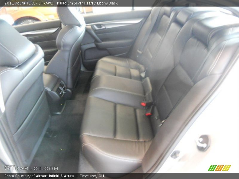 Paladium Silver Pearl / Ebony Black 2011 Acura TL 3.7 SH-AWD