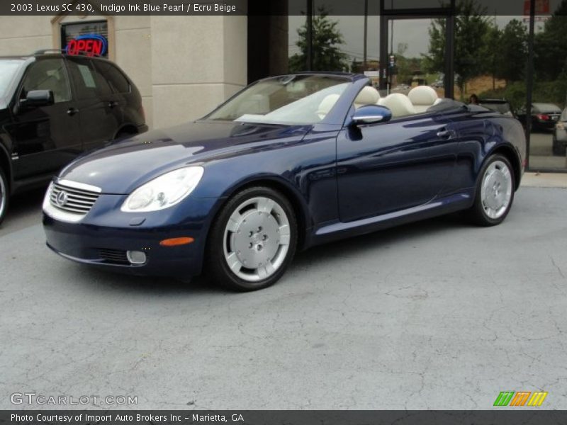  2003 SC 430 Indigo Ink Blue Pearl