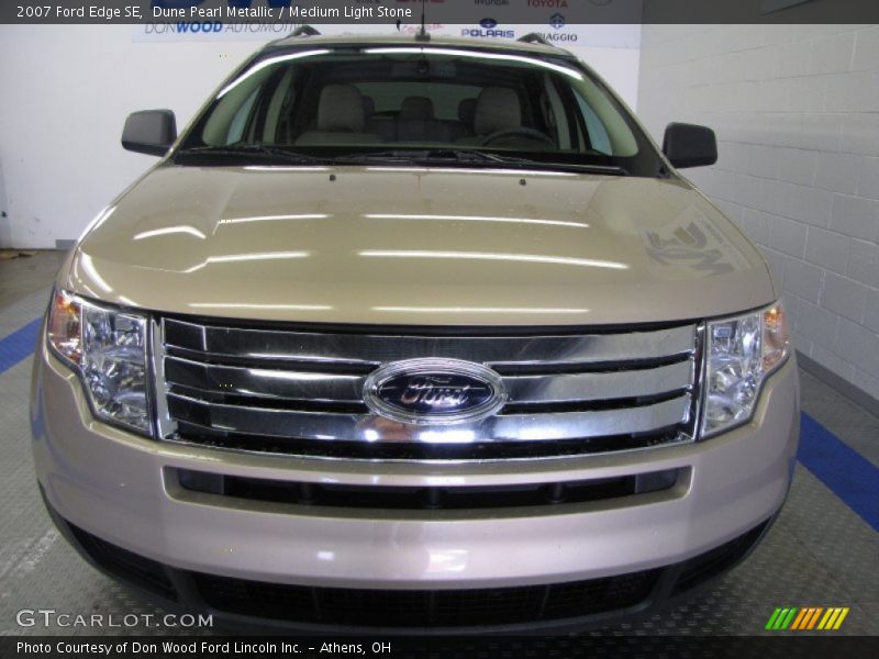 Dune Pearl Metallic / Medium Light Stone 2007 Ford Edge SE