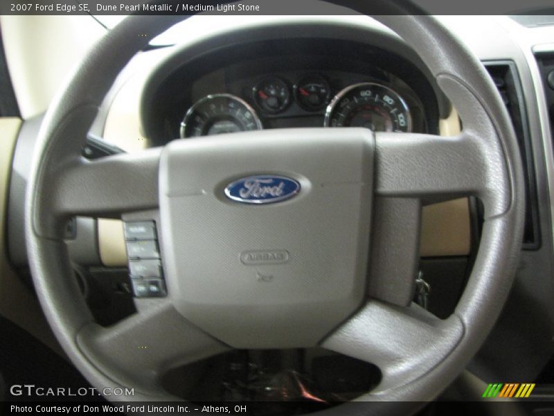 Dune Pearl Metallic / Medium Light Stone 2007 Ford Edge SE
