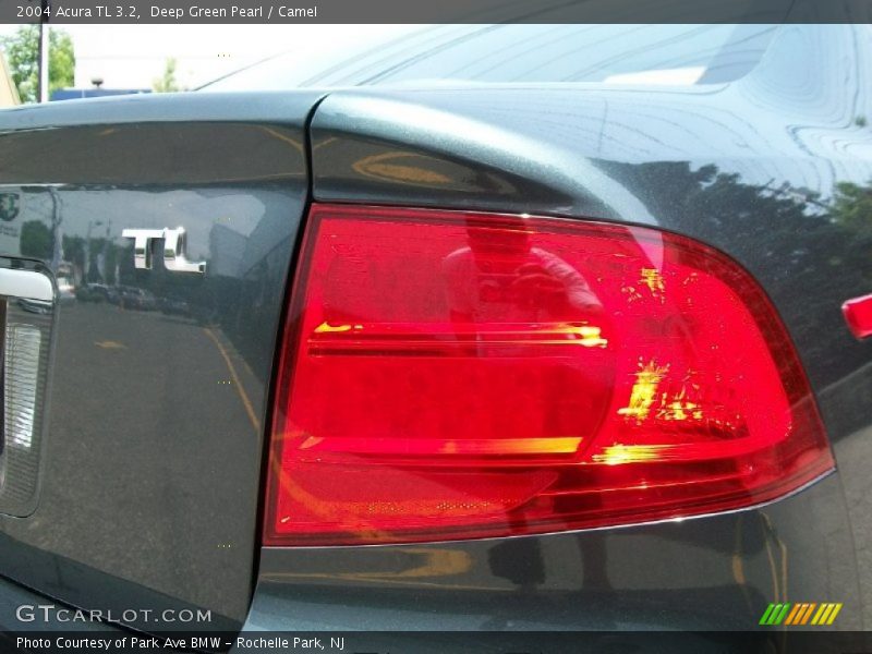 Deep Green Pearl / Camel 2004 Acura TL 3.2