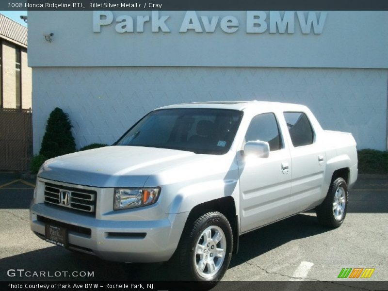 Billet Silver Metallic / Gray 2008 Honda Ridgeline RTL