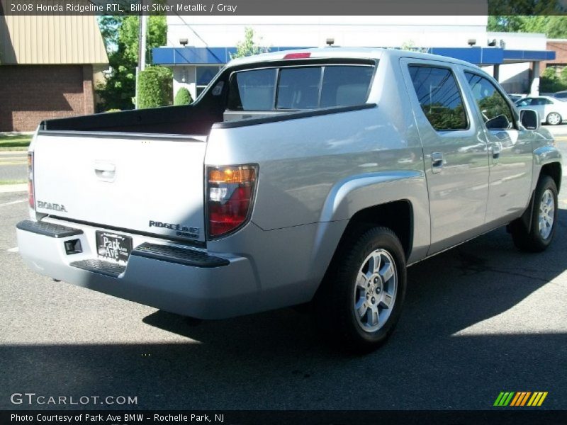 Billet Silver Metallic / Gray 2008 Honda Ridgeline RTL