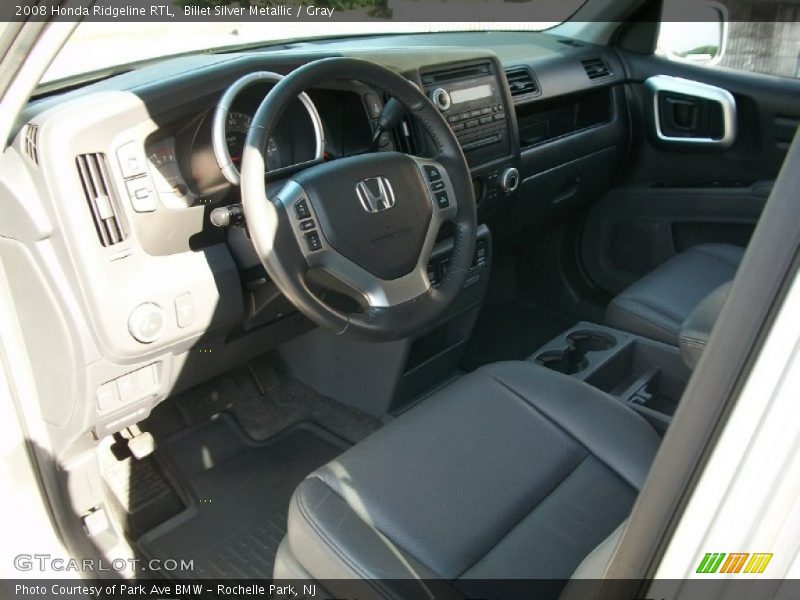 Billet Silver Metallic / Gray 2008 Honda Ridgeline RTL
