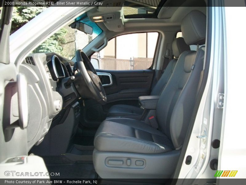 Billet Silver Metallic / Gray 2008 Honda Ridgeline RTL