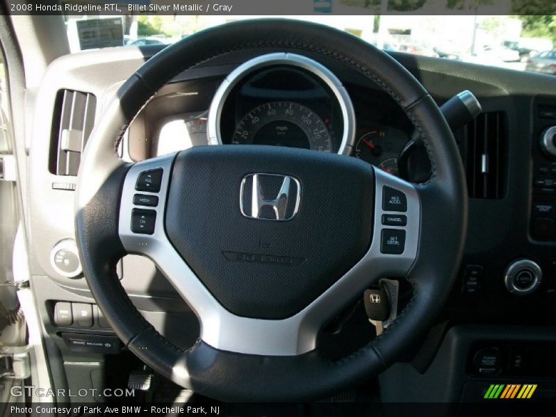 Billet Silver Metallic / Gray 2008 Honda Ridgeline RTL