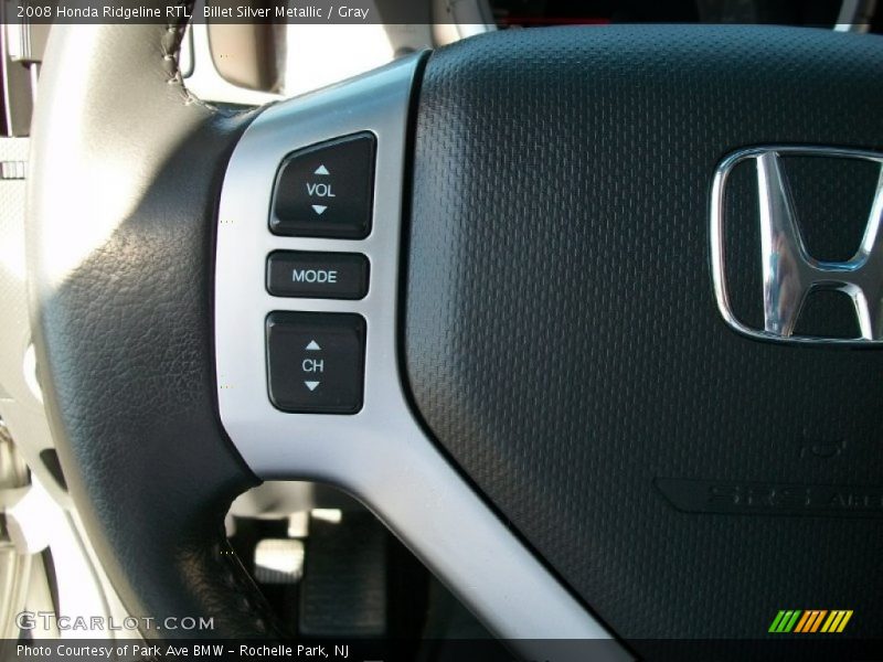 Billet Silver Metallic / Gray 2008 Honda Ridgeline RTL