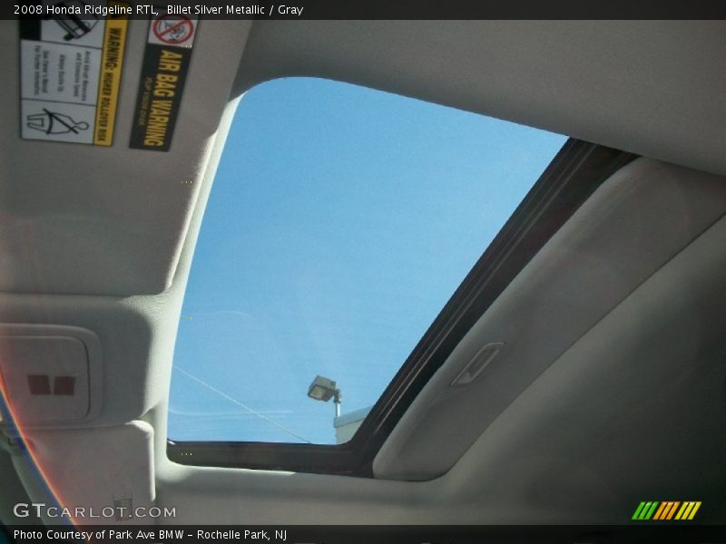 Billet Silver Metallic / Gray 2008 Honda Ridgeline RTL