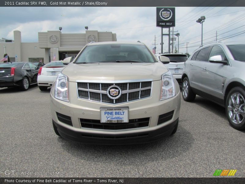 Gold Mist Metallic / Shale/Ebony 2011 Cadillac SRX FWD