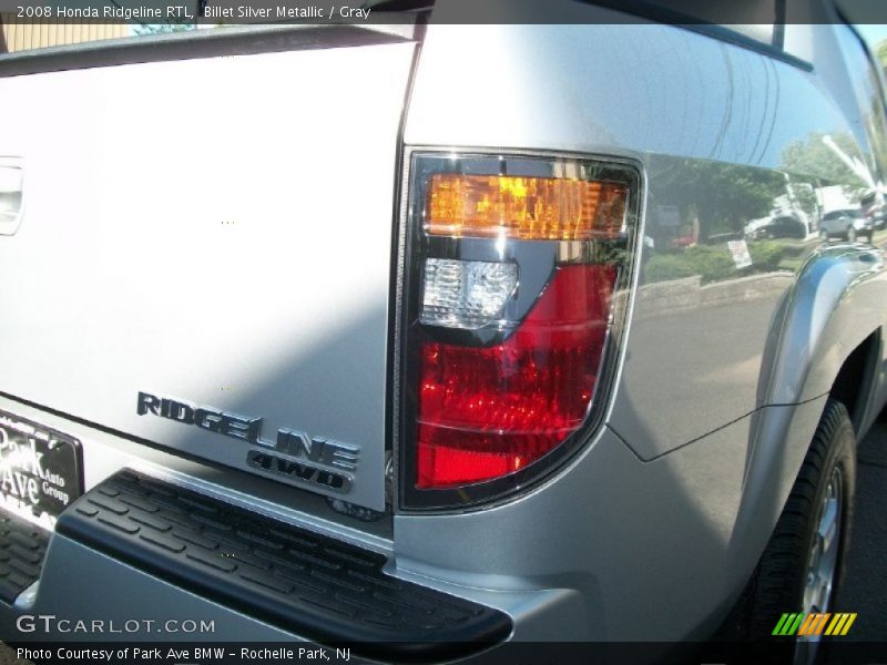 Billet Silver Metallic / Gray 2008 Honda Ridgeline RTL