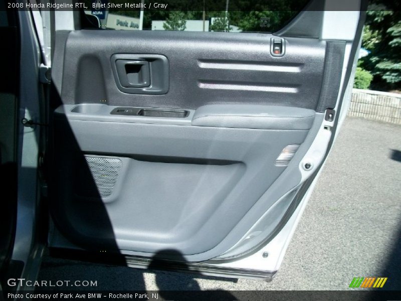 Billet Silver Metallic / Gray 2008 Honda Ridgeline RTL