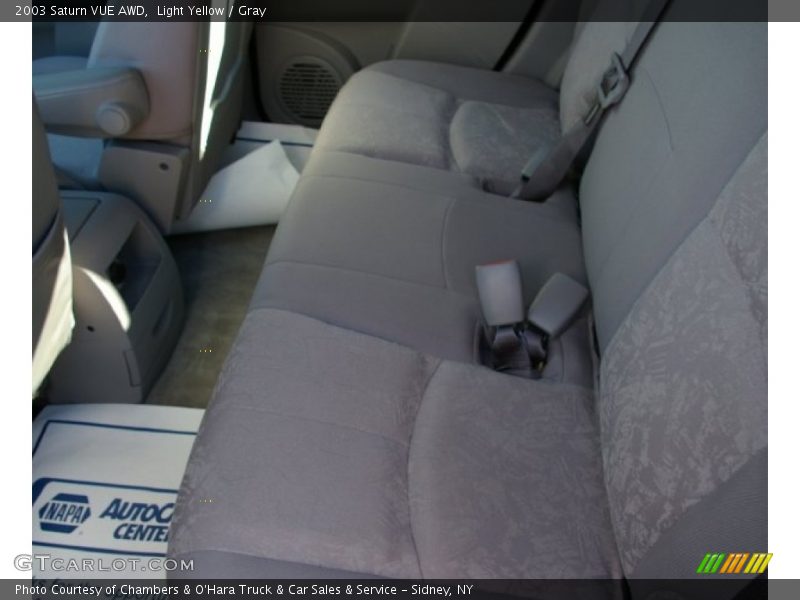 Light Yellow / Gray 2003 Saturn VUE AWD